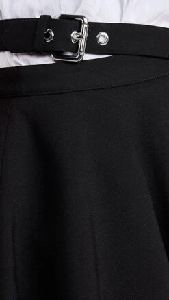 Monse Crisscross Waistband Skirt -Denim Diva Shop mnsee304401cd2d 1680620064464 2 0. UX357 QL90