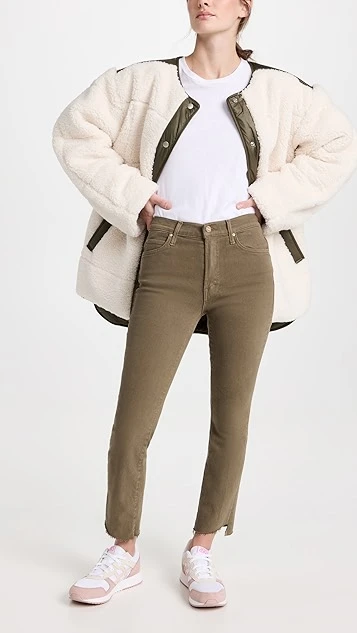 MOTHER High Waisted Rascal Ankle Step Fray Jeans 5 MOTHER High Waisted Rascal Ankle Step Fray Jeans - Image 4