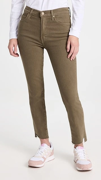 MOTHER High Waisted Rascal Ankle Step Fray Jeans 2 MOTHER High Waisted Rascal Ankle Step Fray Jeans