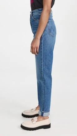 MOTHER The Tune Up Hover Cuff Jean -Denim Diva Shop mothr217411f45c 1674589265364 2 0. UX357 QL90