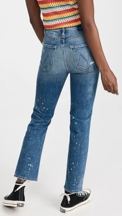 MOTHER High Waisted Rider Ankle Jeans -Denim Diva Shop mothr2176013327 1679613174021 2 0. UX357 QL90