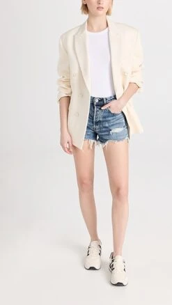 MOUSSY VINTAGE Walworth Shorts -Denim Diva Shop mouss302321a569 1673201081987 2 0. UX357 QL90