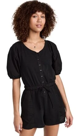 Nation LTD Garner Combo Romper -Denim Diva Shop natio105461a264 1683582476099 2 0. UX357 QL90