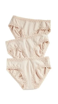 Natori Bliss Girl Briefs 3 Pack -Denim Diva Shop nator3044014023 q6 2 0. UX357 QL90