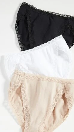 Natori Bliss French Cut Briefs 3-Pack