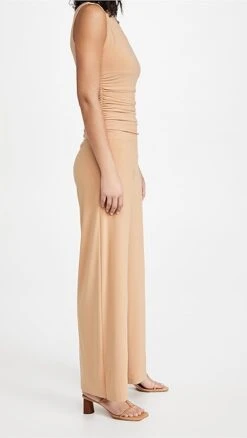 Norma Kamali Kamali Kulture Shirred Waist Jumpsuit -Denim Diva Shop nkama3094411231 q3 2 0. UX357 QL90