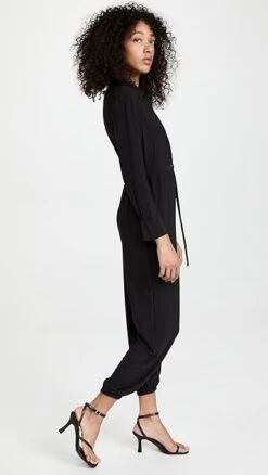 Norma Kamali Shirt Jog Jumpsuit -Denim Diva Shop nkama309901c5f0 1636121641326 2 0. UX357 QL90