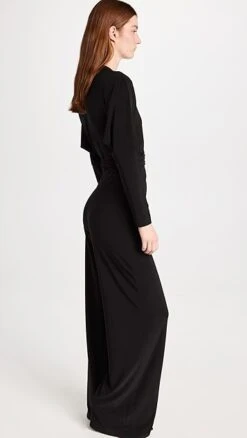 Norma Kamali Dolman Wrap Jumpsuit -Denim Diva Shop nkama310631cd2d 1668871941559 2 0. UX357 QL90