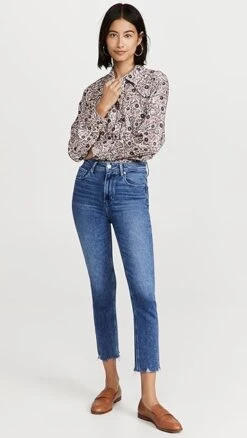 PAIGE Sarah Slim Crop Jeans -Denim Diva Shop pdeni413011c02c 1628710901699 2 0. UX357 QL90