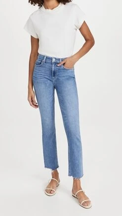 PAIGE Cindy Jeans With Raw Hem -Denim Diva Shop pdeni413331c33e 1629476559421 2 0. UX357 QL90