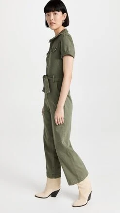 PAIGE Short Sleeve Anessa Jumpsuit -Denim Diva Shop pdeni413561423c 1641835386183 2 0. UX357 QL90