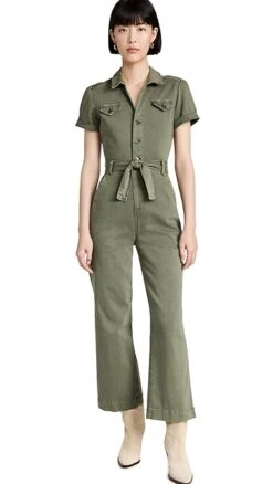 PAIGE Short Sleeve Anessa Jumpsuit -Denim Diva Shop pdeni413561423c 1641838515110 2 0. UX357 QL90