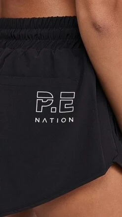 P.E NATION Ramp Run Shorts -Denim Diva Shop penat303221b002 1626272130348 2 0. UX357 QL90