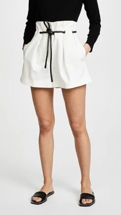 3.1 Phillip Lim Origami Pleated Shorts