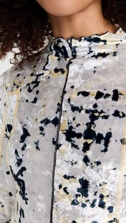 3.1 Phillip Lim Kaleidoscope Crushed Velvet Flare Dress -Denim Diva Shop phlii245481ed34 1668468349972 2 0. UX357 QL90