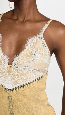 3.1 Phillip Lim Overdyed Denim Slip Dress With Lace -Denim Diva Shop phlii2466812615 1679697039631 2 0. UX357 QL90