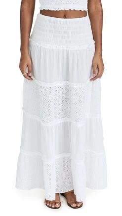 Playa Lucila Smocked Skirt -Denim Diva Shop playa3013128418 1635431737158 2 0. UX357 QL90