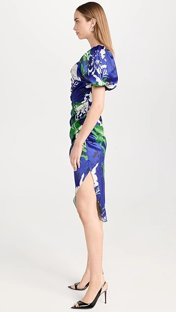 Prabal Gurung Cowl Neck Side Ruched Dress 5 Prabal Gurung Cowl Neck Side Ruched Dress - Image 3