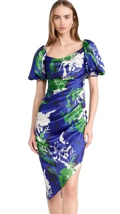 Prabal Gurung Cowl Neck Side Ruched Dress 14 Prabal Gurung Cowl Neck Side Ruched Dress -Denim Diva Shop praba2033229686 1682437865836 2 0. UX357 QL90