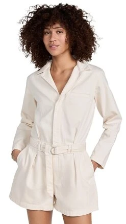 Rag & Bone Pleated Romper -Denim Diva Shop ragbo4638230884 1672251880994 2 0. UX357 QL90