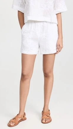 Rag & Bone Emma Emb Shorts