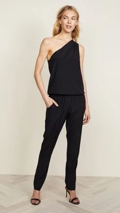 Ramy Brook Lulu One Shoulder Jumpsuit