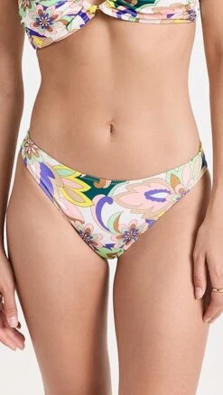 Ramy Brook Lanai Printed Isla Bikini Bottoms