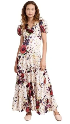 Rodarte Purple And Mauve Floral Dress 14 Rodarte Purple And Mauve Floral Dress -Denim Diva Shop rdart3033710dad 1659027958377 2 0. UX357 QL90