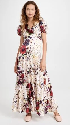 Rodarte Purple And Mauve Floral Dress 15 Rodarte Purple And Mauve Floral Dress -Denim Diva Shop rdart3033710dad 1659027958412 2 0. UX357 QL90