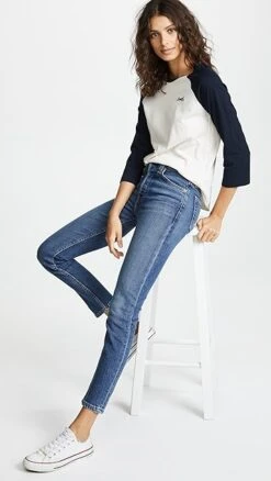 RE/DONE High Rise Comfort Stretch Ankle Crop Jeans -Denim Diva Shop redon301311142b q4 2 0. UX357 QL90