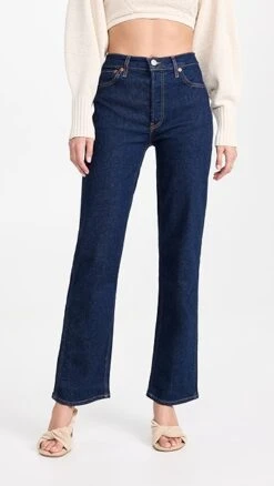 RE/DONE 90S High Rise Loose Comfort Stretch Jeans