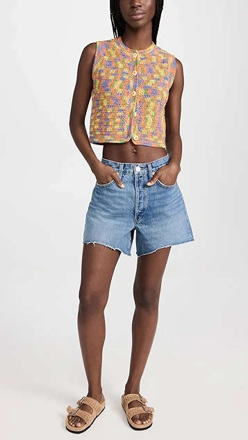 RE/DONE 90s Low Slung Shorts 6 RE/DONE 90s Low Slung Shorts - Image 4