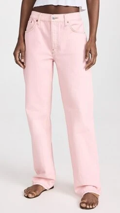 RE/DONE Loose Long Rigid Jeans