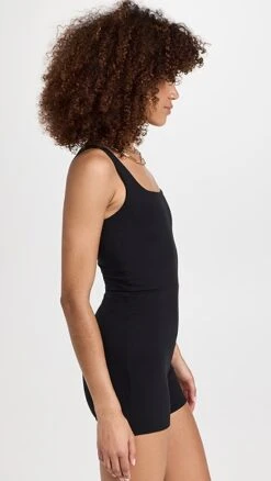 Reformation Active Dev Ecostretch Short Jumpsuit -Denim Diva Shop refoa300111071b 1684179768970 2 0. UX357 QL90