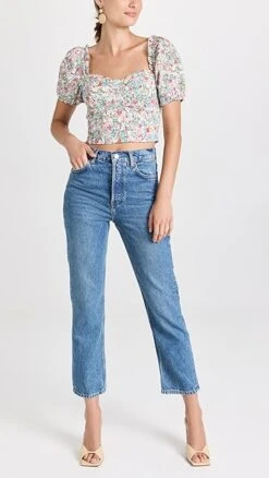 Reformation Cynthia High Rise Straight Jeans -Denim Diva Shop refor4065515fb0 1659028858340 2 0. UX357 QL90