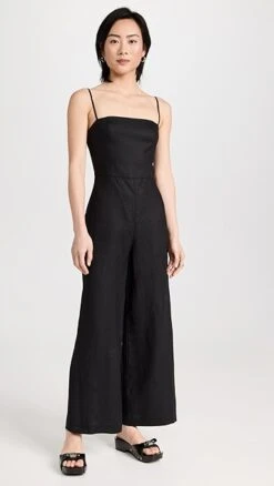 Reformation Overland Linen Jumpsuit