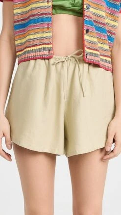 Reformation Zoe Linen Shorts -Denim Diva Shop refor408452017c 1681492807519 2 0. UX357 QL90