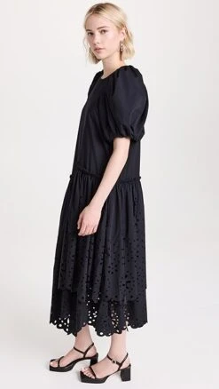 RHODE Lina Dress -Denim Diva Shop rhode304131f610 1683579049064 2 0. UX357 QL90