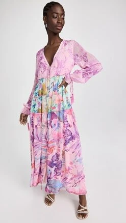 ROCOCO SAND Zazu Long Dress -Denim Diva Shop rococ302011ee8b 1669918466162 2 0. UX357 QL90