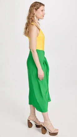 Rosie Assoulin Bodysuit Sarong Dress 12 Rosie Assoulin Bodysuit Sarong Dress -Denim Diva Shop rosdb3011523513 1673466327126 2 0. UX357 QL90