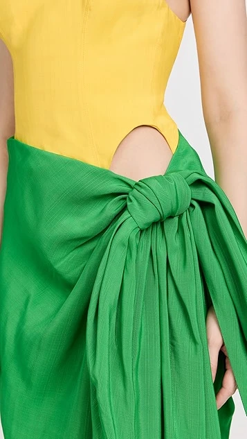 Rosie Assoulin Bodysuit Sarong Dress 9 Rosie Assoulin Bodysuit Sarong Dress - Image 7