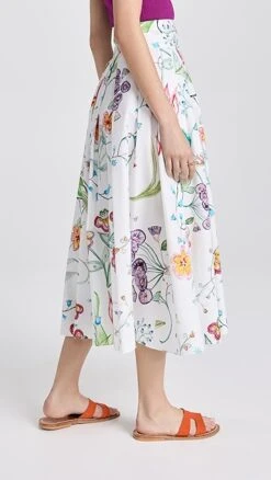 Rosie Assoulin Gathered Skirt -Denim Diva Shop rosdb3012838271 1681143043067 2 0. UX357 QL90