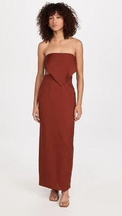 Rumer Roam Bandana Maxi Dress -Denim Diva Shop rumer3002211141 1671572783489 2 0. UX357 QL90