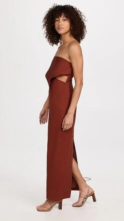 Rumer Roam Bandana Maxi Dress -Denim Diva Shop rumer3002211141 1671572784316 2 0. UX357 QL90