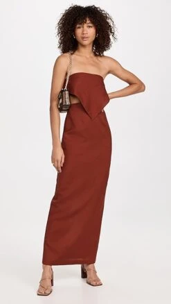 Rumer Roam Bandana Maxi Dress -Denim Diva Shop rumer3002211141 1671572784456 2 0. UX357 QL90