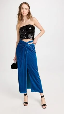 Saloni Rebel Skirt -Denim Diva Shop salon3071613041 1670602091558 2 0. UX357 QL90