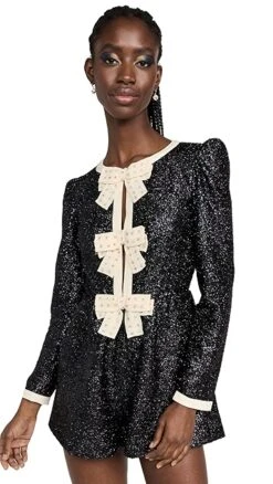 Saloni Camille Bows-B Romper -Denim Diva Shop salon307191ebfb 1667862692713 2 0. UX357 QL90