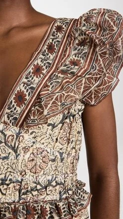 Sea Marlee Print Flutter Sleeve Dress -Denim Diva Shop seaaa2181312955 1674661906680 2 0. UX357 QL90