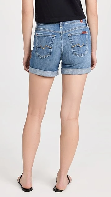 7 For All Mankind Mid Roll Shorts 4 7 For All Mankind Mid Roll Shorts - Image 2