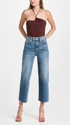 SLVRLAKE Grace Crop Jeans -Denim Diva Shop slvrl3014411991 1660679663765 2 0. UX357 QL90